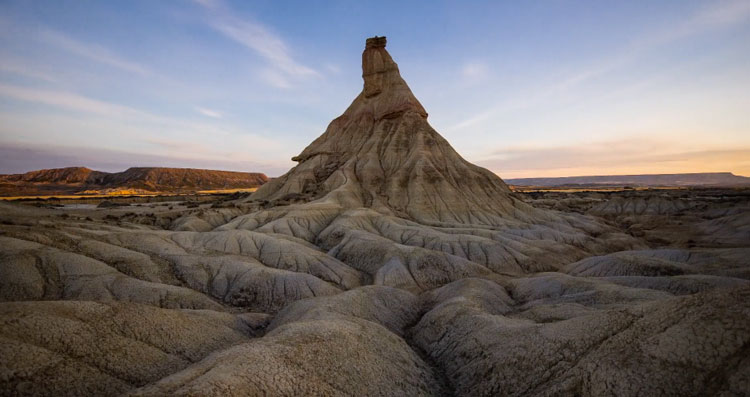 time lapse paysages erosion