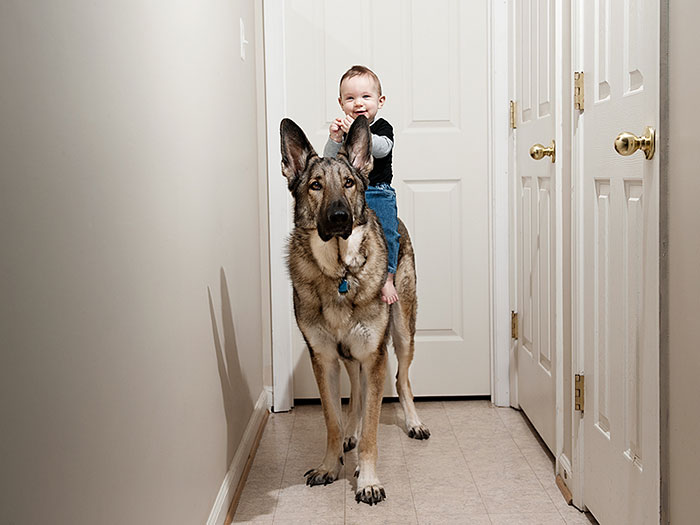 22 photos enfants chiens Blake Grimmer