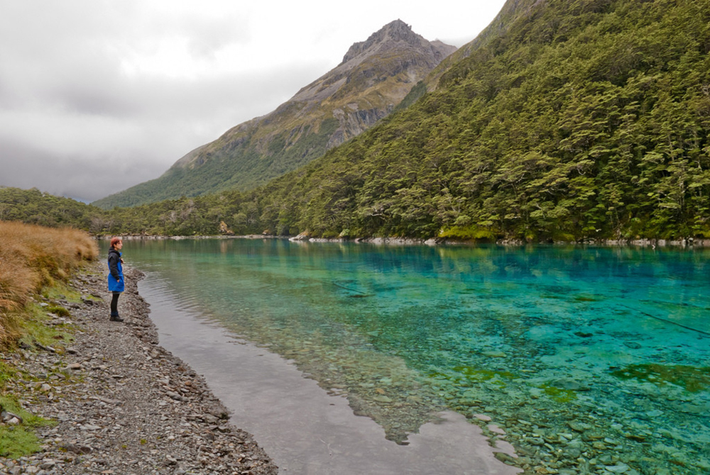Blue Lake Nouvelle Zelande