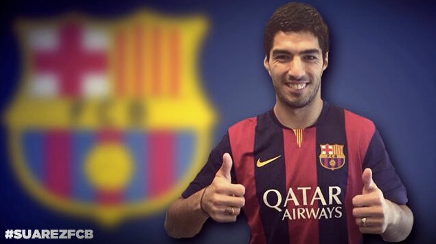 Luis Suarez transfert record FC Barcelone