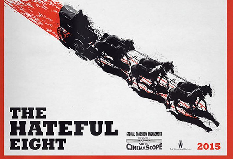 The Hateful Eight affiche Tarantino 1