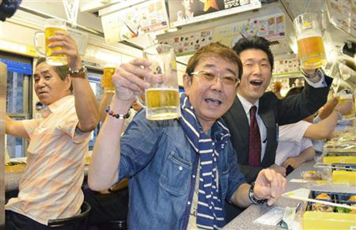 biere tram japon