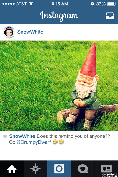 blanche neige instagram