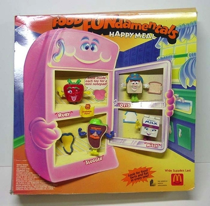 food fundamentals jouet happy meal 1993