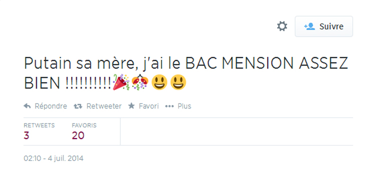 mension bac twitter