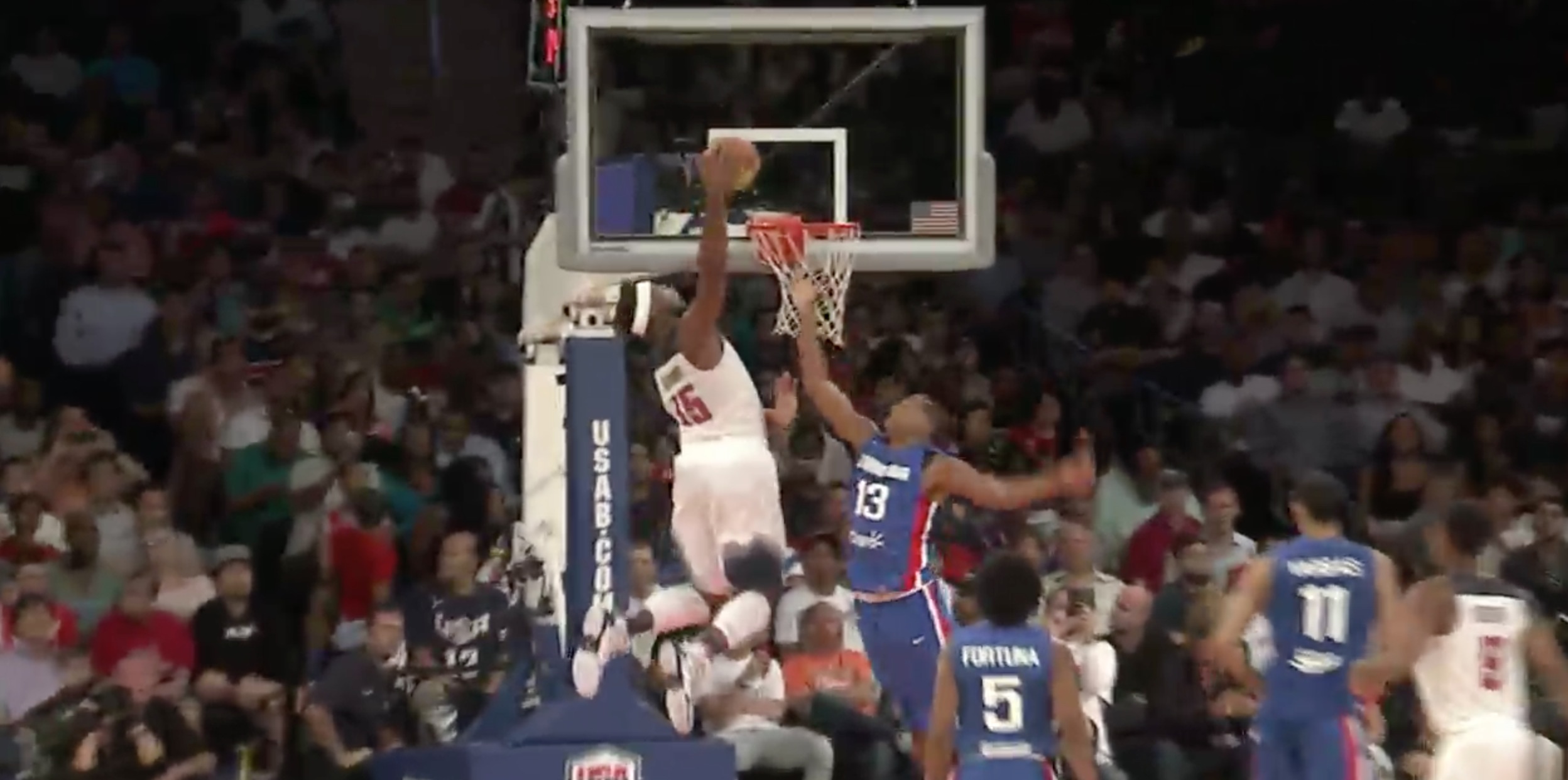 Andre Drummond Alley Oop Dunk Team USA