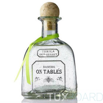 Etiquettes alcool Tequila