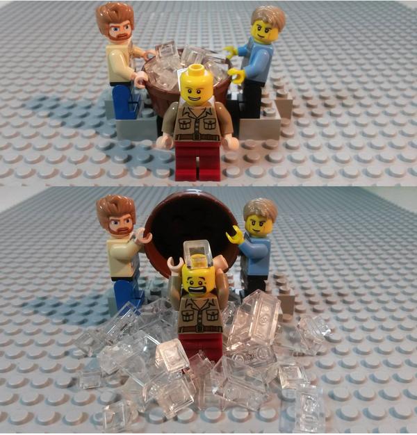 Lego Ice bucket challenge