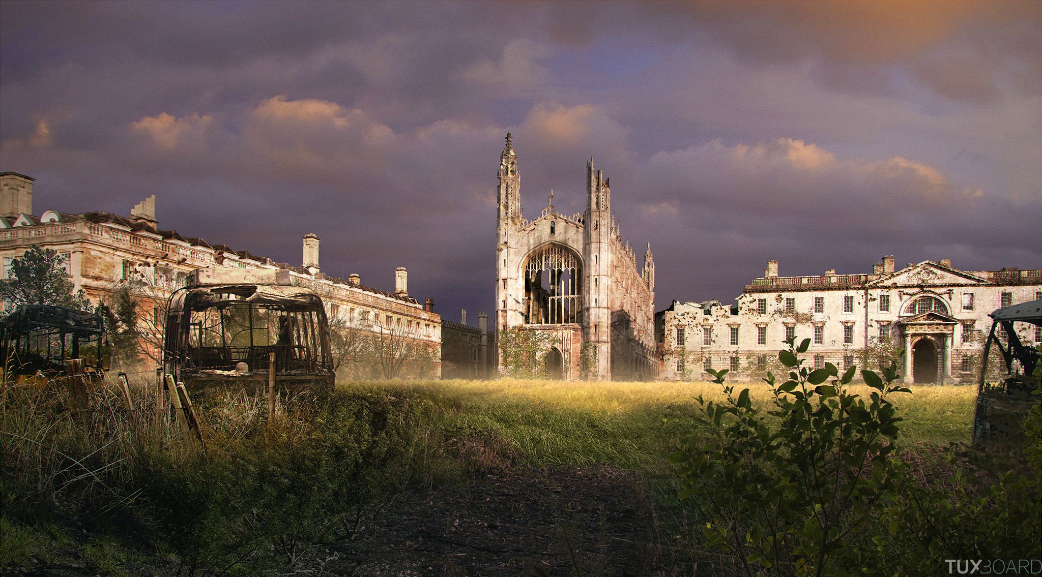 Monde Apocalypse Chapelle Cambridge 1