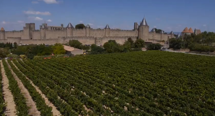drone ville carcassonne