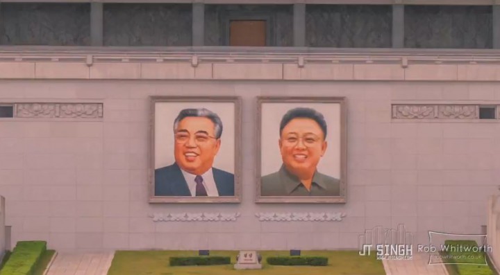 enter pyongyang