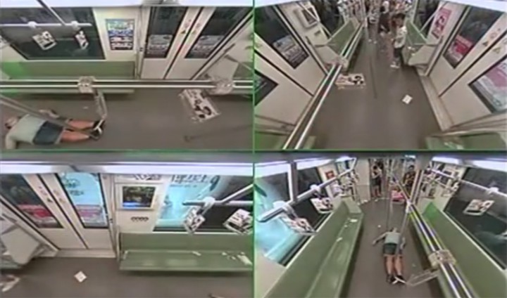 reaction evanouissement metro shanghai