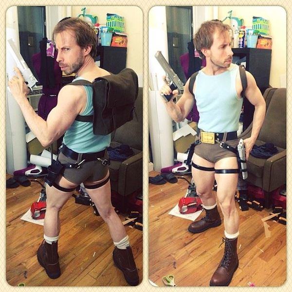 Photos hommes personnages feminins Lara Croft
