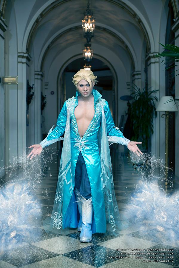 Photos hommes personnages feminins Princesse Elsa
