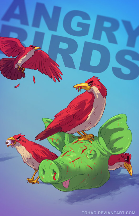 badass angry birds