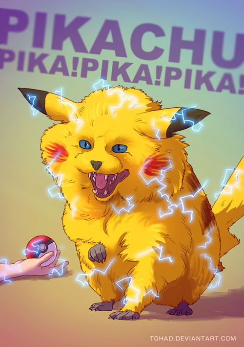 badass pikachu