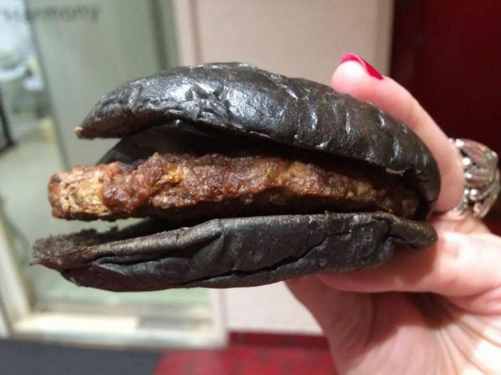 burgerking burger noir en vrai