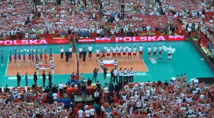 hymne national pologne volley 1