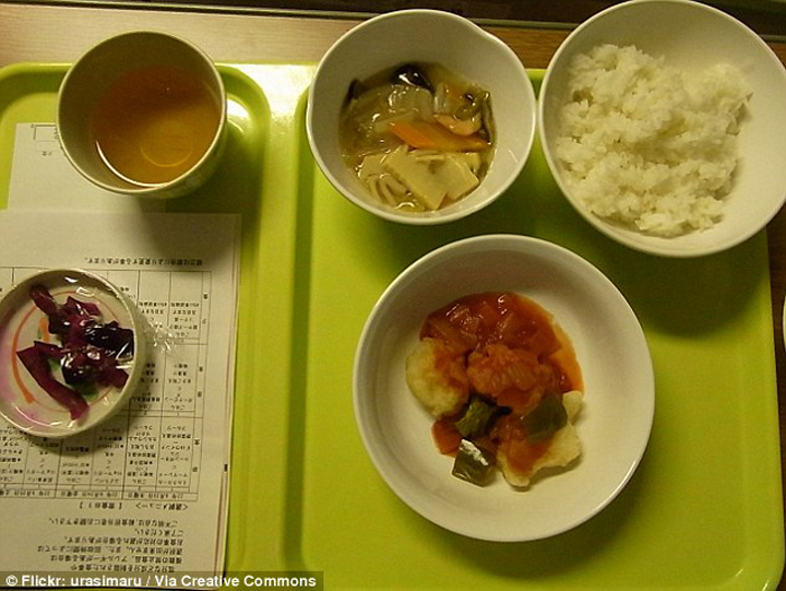 nourriture hopital Japon