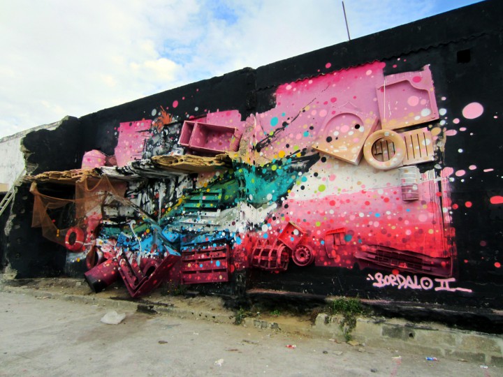 Bordalo 2 street art dechets 17