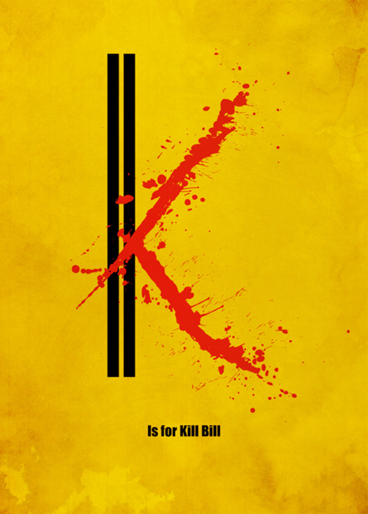 alphabet cinema Kill Bill