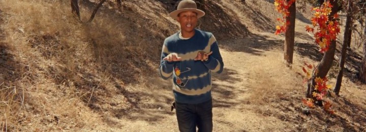 Pharrell Williams Gust of Wind ft Daft Punk clip video