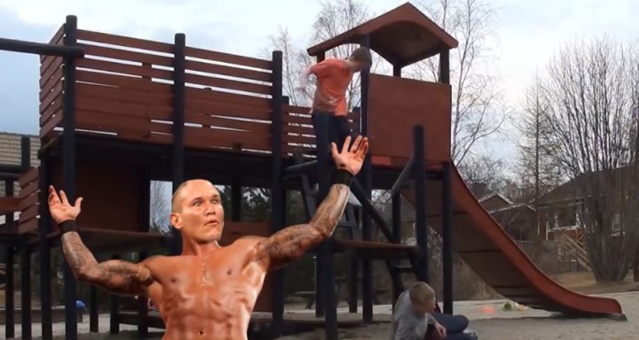 Randy Orton KO chutes