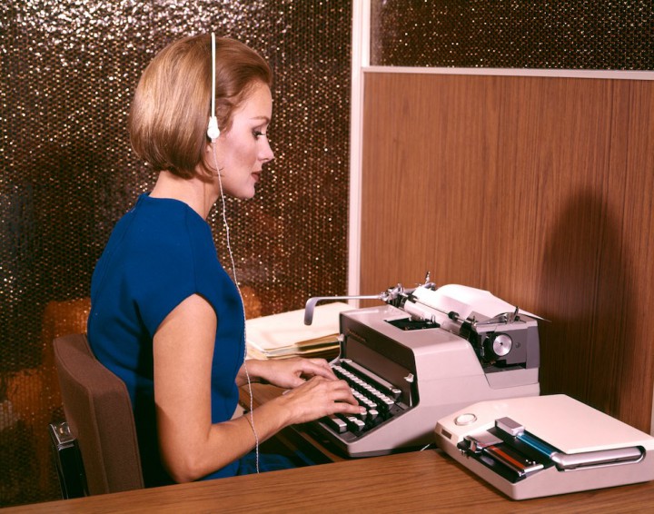 bureau femme 1960