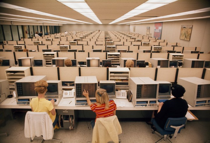bureau femme 1970