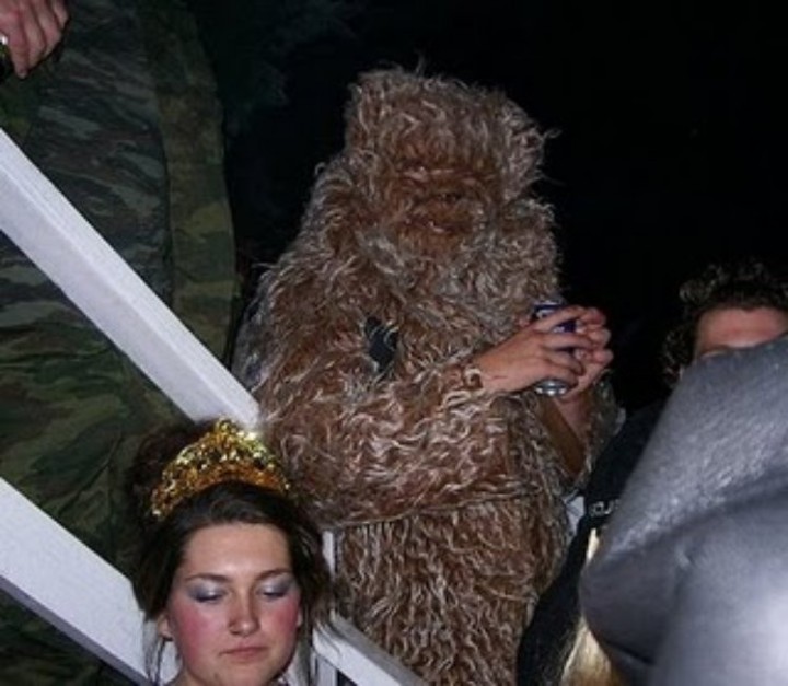 costume halloween chewbacca