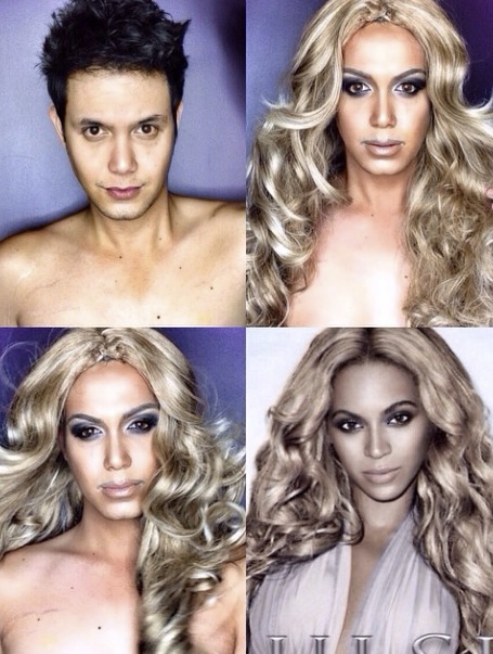 maquillage pour ressembler a Beyonce