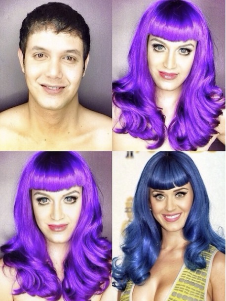 maquillage pour ressembler a Katy Perry