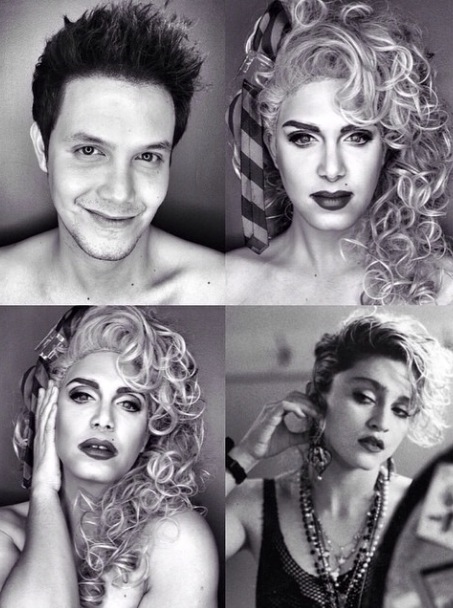 maquillage pour ressembler a Madonna