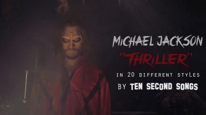 michael jackson thriller 20 styles differents