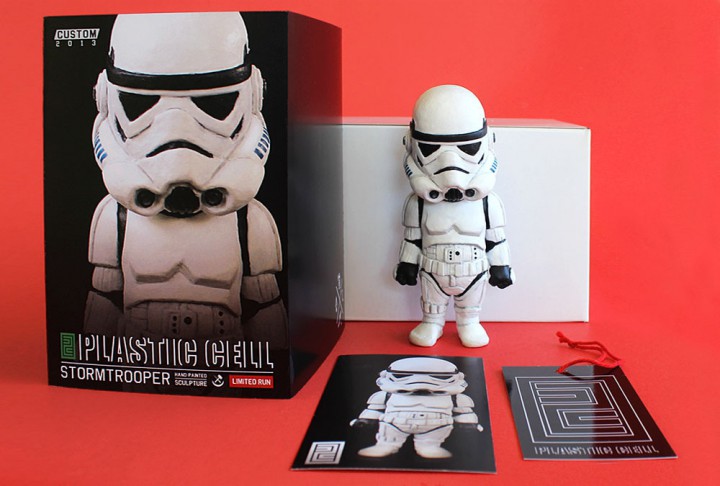 sculpture miniature stormtrooper