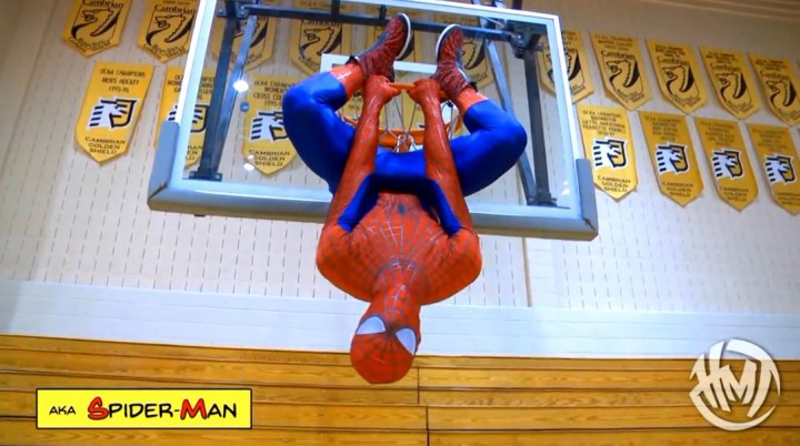 spider man basket dunks