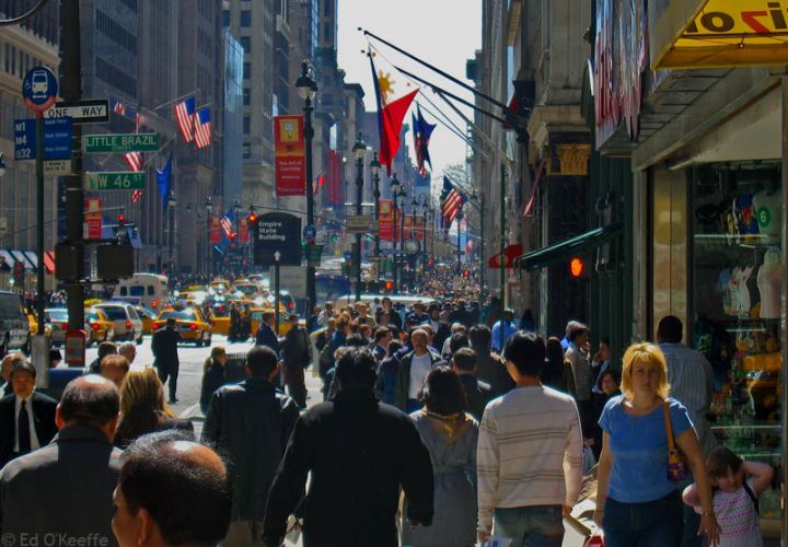 5eme avenue new york rue commercante plus chere au monde