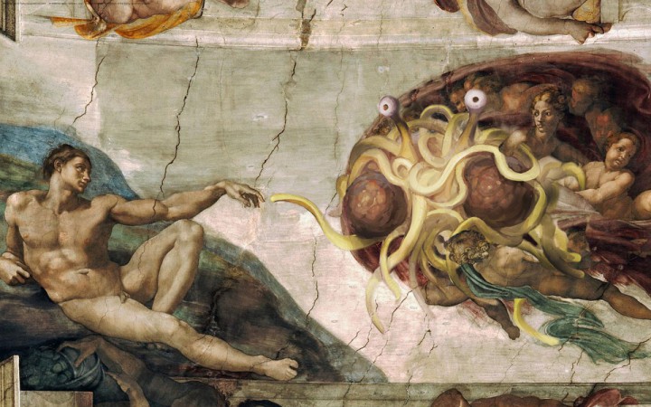Pastafarisme monste spaghetti volant