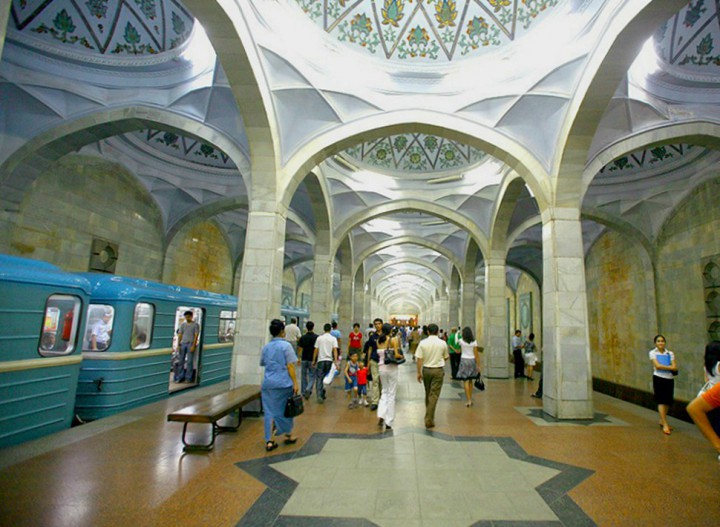 Station metro alisher tachkent