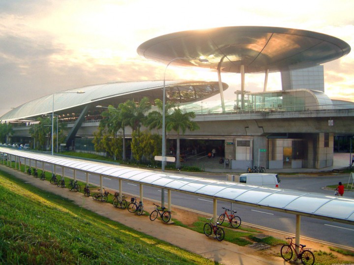 Station metro expo mrt singapour