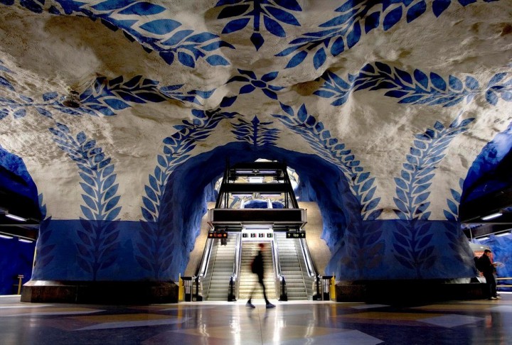 Station metro t centralen stockholm