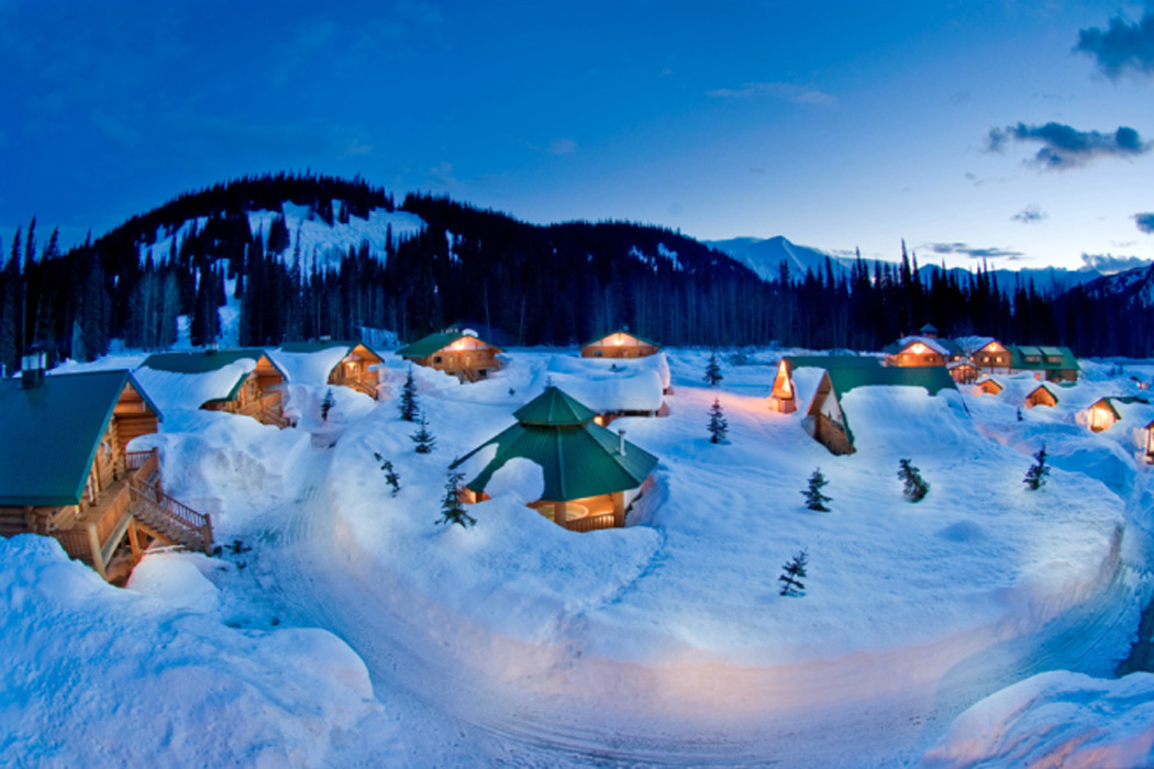 cabanes suisse hiver