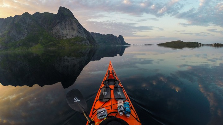 lofoten islands kayak norvege