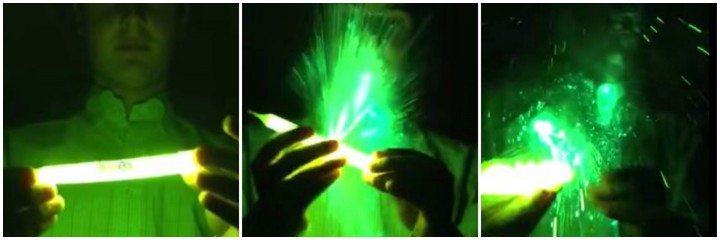 microondes glowstick
