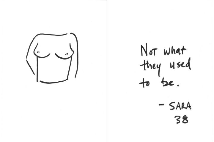 photo femmes 38 ans dessine ses seins
