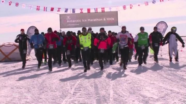 photo marathon antarctique 2014