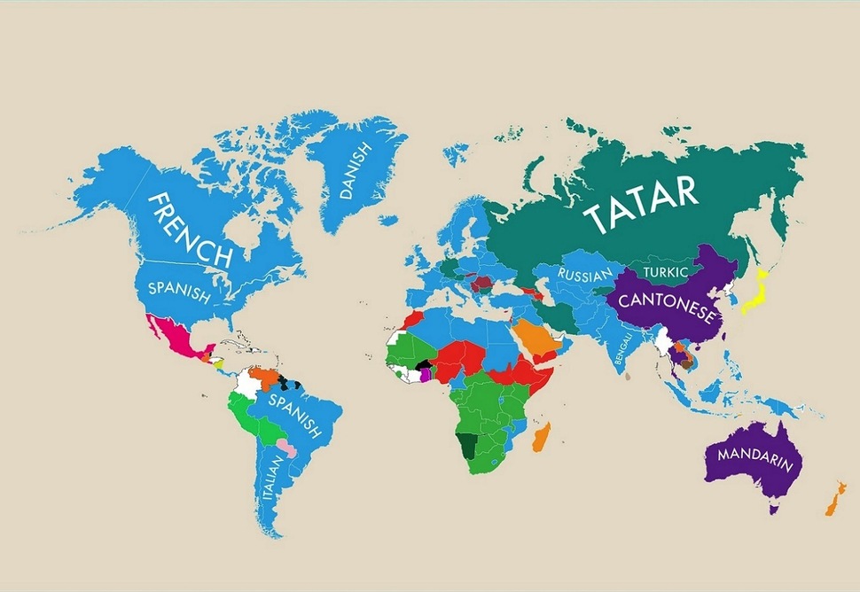 secondes langues parlees monde