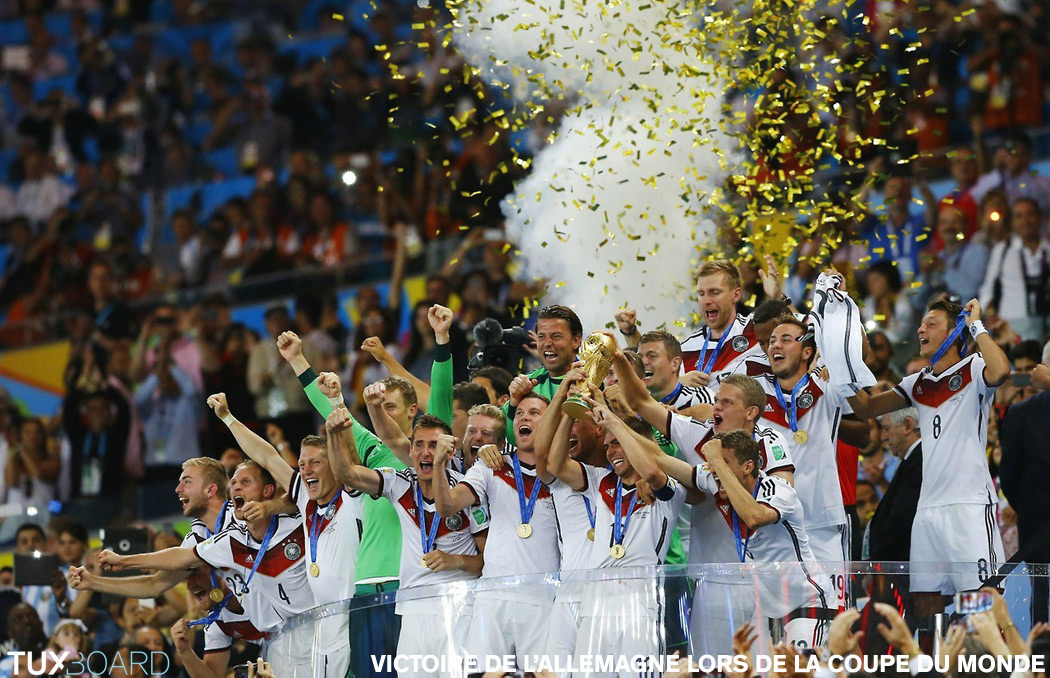 photo sport 2014 allemagne vainqueur coupe du monde
