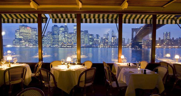 restaurant cadre exceptionnel the river cafe new york