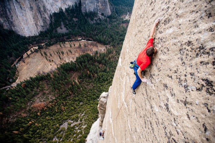 Alpinistes Dawn Wall Yosemite